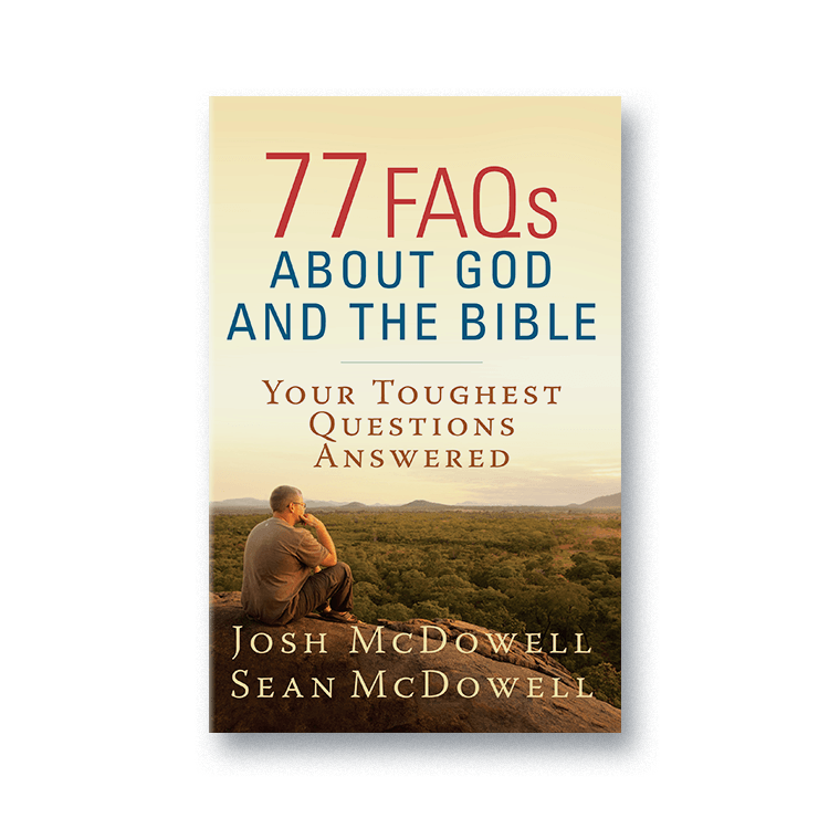 Cover for 77 FAQs About God and the Bible