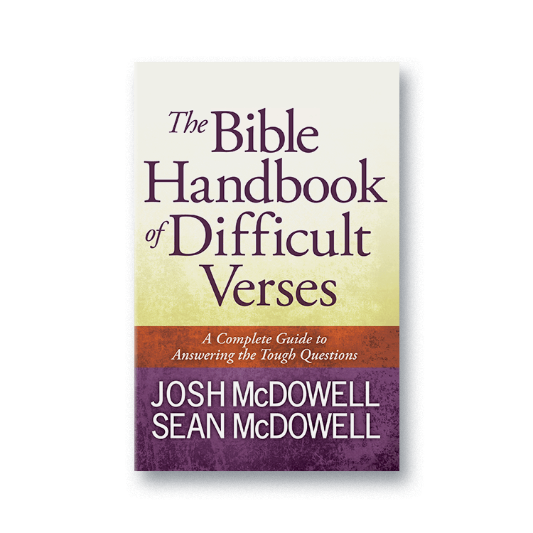 Cover for The Bible Handbook of Difficult Verses